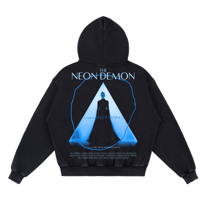 The Neon Demon - Black Hoodie Blue Variant [PRE-ORDER]